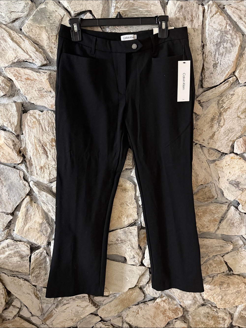 Calvin Klein Black Suit Pants Size 4 NWT!